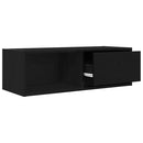 tv-borde 2 stk. 80x31x25,5 cm konstrueret træ sort egetræsfarve