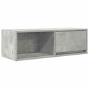 tv-bord 80x31x25,5 cm konstrueret træ betongrå
