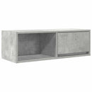 tv-borde 2 stk. 80x31x25,5 cm konstrueret træ betongrå