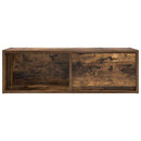 tv-skabe 2 stk. 80x31x25,5 cm konstrueret træ røget egetræ