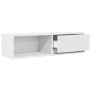 tv-bord 100x31x25,5 cm konstrueret træ hvid