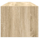 tv-bord 100x31x25,5 cm konstrueret træ sonoma-eg