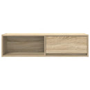 tv-borde 2 stk. 100x31x25,5 cm konstrueret træ sonoma-eg