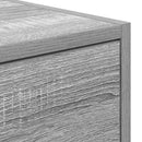 tv-borde 2 stk. 100x31x25,5 cm konstrueret træ grå sonoma-eg