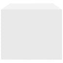 tv-bord 60x31x25,5 cm konstrueret træ hvid