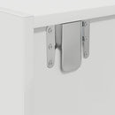 tv-borde 2 stk. 60x31x25,5 cm konstrueret træ hvid