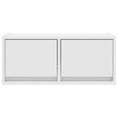 tv-borde 2 stk. 60x31x25,5 cm konstrueret træ hvid