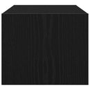 tv-borde 2 stk. 60x31x25,5 cm konstrueret træ sort egetræsfarve