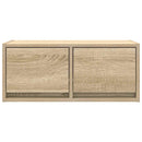tv-bord 60x31x25,5 cm konstrueret træ sonoma-eg