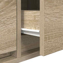 tv-borde 2 stk. 60x31x25,5 cm konstrueret træ sonoma-eg