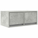 tv-bord 60x31x25,5 cm konstrueret træ betongrå