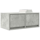 tv-bord 60x31x25,5 cm konstrueret træ betongrå