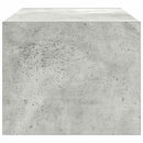 tv-borde 2 stk. 60x31x25,5 cm konstrueret træ betongrå