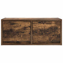 tv-skabe 2 stk. 60x31x25,5 cm konstrueret træ røget egetræ