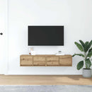 tv-borde 2 stk. 60x31x25,5 cm konstrueret træ kunsteg