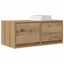 tv-borde 2 stk. 60x31x25,5 cm konstrueret træ kunsteg