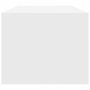 tv-borde 2 stk. 80x31x25,5 cm konstrueret træ hvid