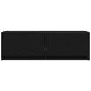 tv-borde 2 stk. 80x31x25,5 cm konstrueret træ sort egetræsfarve