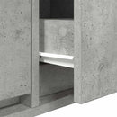 tv-borde 2 stk. 80x31x25,5 cm konstrueret træ betongrå