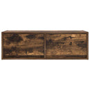tv-skabe 2 stk. 80x31x25,5 cm konstrueret træ røget egetræ