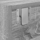 tv-borde 2 stk. 80x31x25,5 cm konstrueret træ grå sonoma-eg