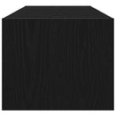 TV-skab med skuffe Sort eg 100 x 31 x 25,5 cm Konstrueret træ