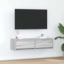 TV-skab Grå sonoma-eg 100 x 31 x 25,5 cm Konstrueret træ