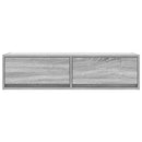 TV-skab Grå sonoma-eg 100 x 31 x 25,5 cm Konstrueret træ