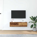 TV-skab Gammelt træ 100 x 31 x 25,5 cm Konstrueret træ