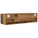 TV-skab Gammelt træ 100 x 31 x 25,5 cm Konstrueret træ