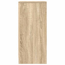 skænk 29,5x34x76 cm konstrueret træ sonoma-eg