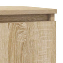 skænk 29,5x34x76 cm konstrueret træ sonoma-eg