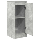 skænk 29,5x34x76 cm konstrueret træ betongrå