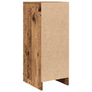 skænk 29,5x34x76 cm konstrueret træ antikt trælook