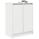 skænk 57x34x76 cm konstrueret træ hvid