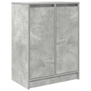 skænk 57x34x76 cm konstrueret træ betongrå