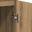 skænk 57x34x76 cm konstrueret træ kunsteg