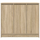 skænk 85x34x76 cm konstrueret træ sonoma-eg