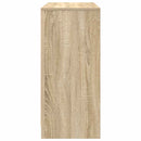 skænk 85x34x76 cm konstrueret træ sonoma-eg