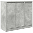 skænk 85x34x76 cm konstrueret træ betongrå