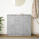 skænk 85x34x76 cm konstrueret træ betongrå