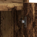 skænk 85x34x76 cm konstrueret træ antikt træ