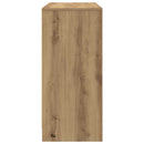 skænk 85x34x76 cm konstrueret træ kunsteg