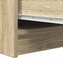 skænk 29,5x34x76 cm konstrueret træ sonoma-eg