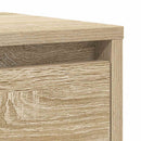 skænk 29,5x34x76 cm konstrueret træ sonoma-eg