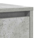 skænk 29,5x34x76 cm konstrueret træ betongrå