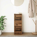 skænk 29,5x34x76 cm konstrueret træ antikt trælook