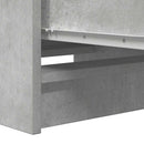 skænk 37,5x35x99 cm konstrueret træ betongrå