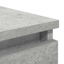 skænk 37,5x35x76 cm konstrueret træ betongrå