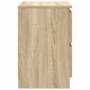 tv-bord 40x35x54 cm konstrueret træ sonoma-eg